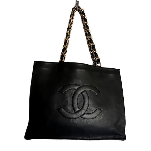 Black Chanel Tote - Picture 2 of 10